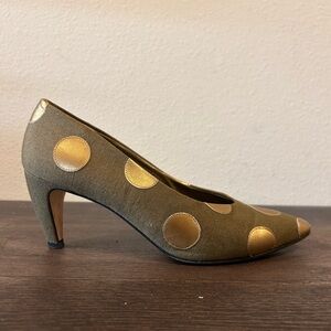 Vintage Paloma Polka Dot Heels